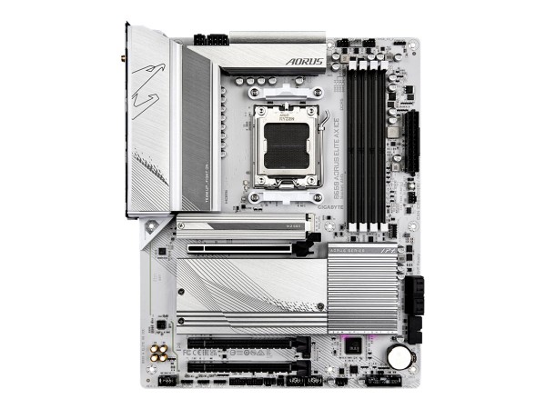 Gigabyte B650 AORUS ELITE AX ICE Scheda madre - Supporta CPU AMD Ryzen 9000 - VRM digitale a 12+2+2