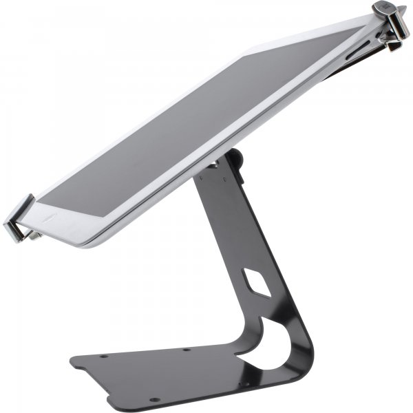 InLine Supporto universale per tablet - protezione antifurto da 1,5 m - nero