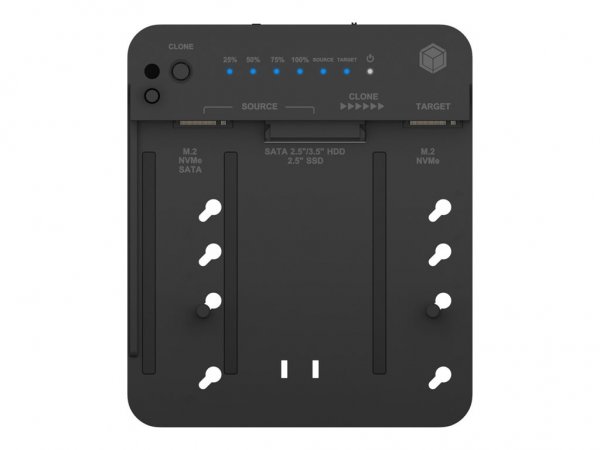 ICY BOX IB-2913MCL-C31 - HDD - SSD - SATA - Seriale ATA II - Serial ATA III - 2.5,3.5,M.2 - USB 3.2