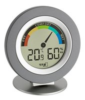 TFA Cosy 30.5019 Hygrometer schwarz