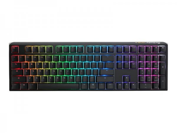 Ducky One 3 Classic - Full-size (100%) - Cablato - USB - Interruttore a chiave meccanica - LED RGB -