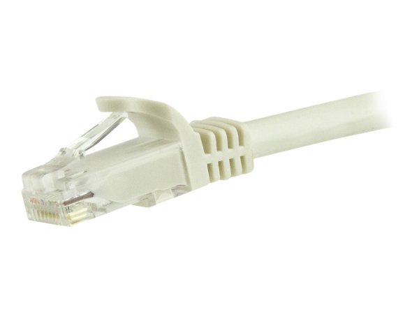 StarTech.com Cable White CAT6 Patch Cord - Cavo - Rete