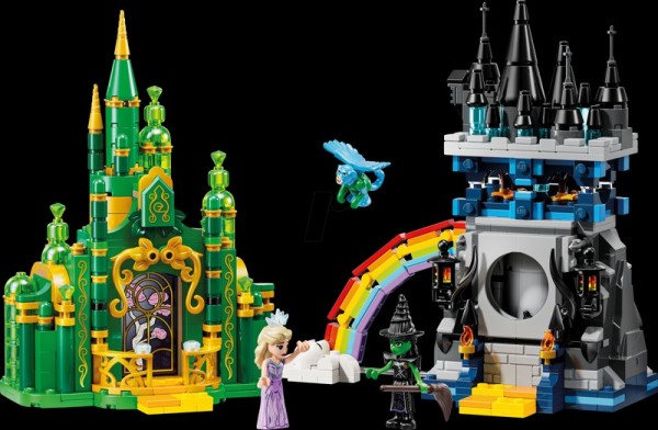 LEGO 75689 Wicked Emerald City & Kiamo Ko Castle – Official LEGO Set