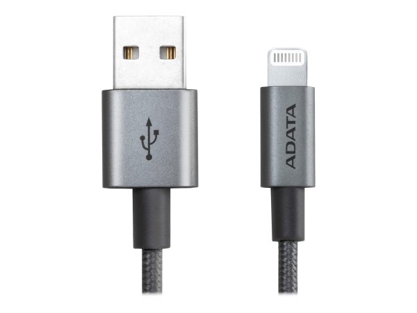 ADATA AMFIAL-1MK-CTI - 1 m - Lightning - USB A - Maschio - Maschio - Titanio