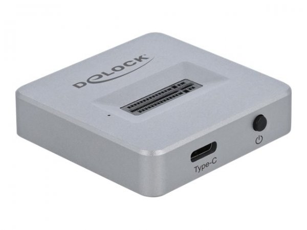 Delock Docking Station M.2 per M.2 NVMe PCIe SSD con USB Type-C femmina - SSD - M.2 - 10 Gbit/s - Ar