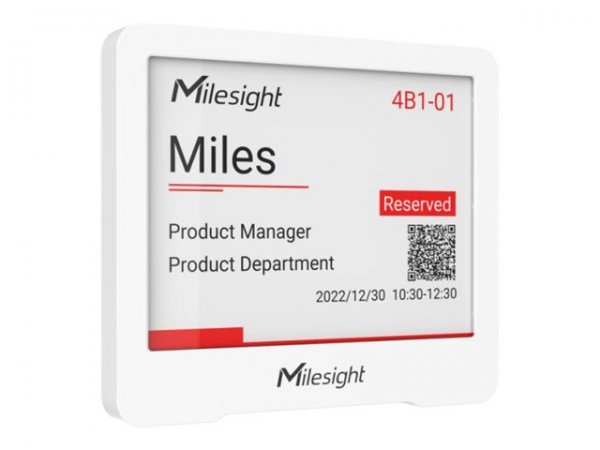 Milesight IoT LoRaWAN E-ink Display DS3604