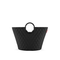 Reisenthel loophome S - Nero - Alluminio - Poliestere - Cestello - Monocromatico - Modello geometric