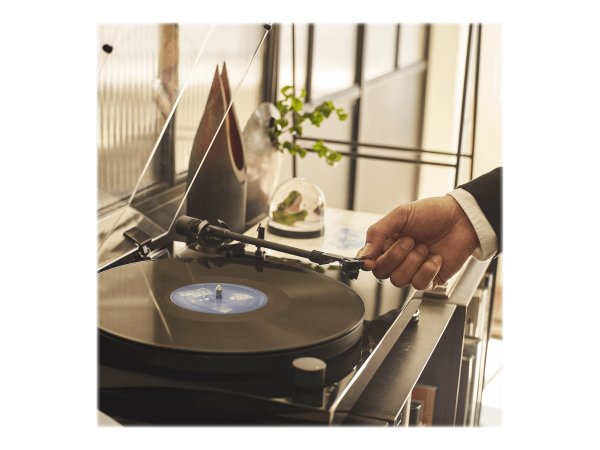 Audio-Technica AT-LPW50PB - Giradischi con trasmissione a cinghia - Manuale - Nero - Alluminio - 33