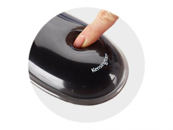 Kensington Mouse pad in Duo Gel - Grigio - Monocromatico - Gel - Riposo del polso