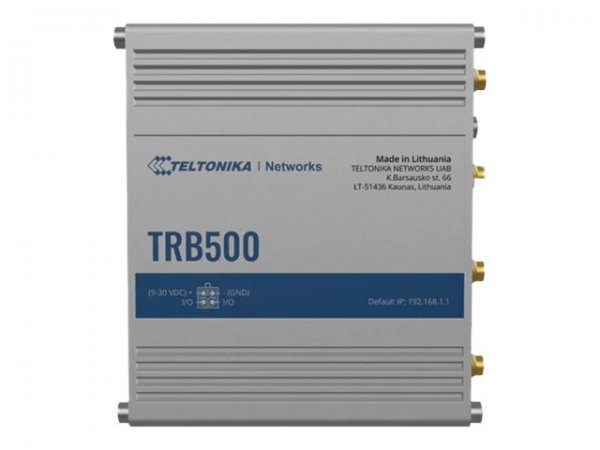 Teltonika TRB500 Industrial 5G Gateway - Gateway - 3,3 Gbps