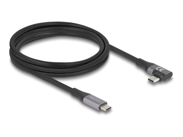 Delock USB 20 Gbps gewinkelt links/rechts PD 3.1 Extended - Cavo - Digitale/dati