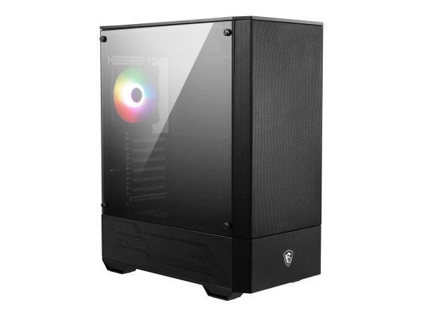 MSI Mag Forge 111R - Mid tower - ATX - Seitenteil mit Fenster gehärtetes - Torre - ATX