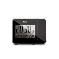 Mebus 42425 - Sveglia digitale - Rettangolo - Nero - Grigio - 12/24 ore - F - °C - Tempo