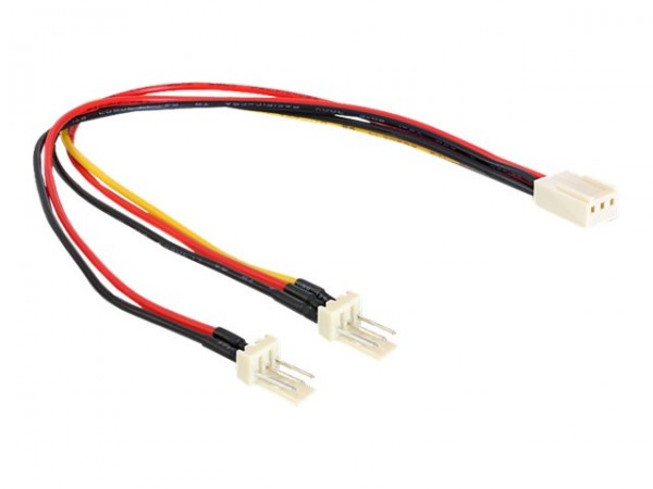 Delock 89343 - 0,22 m - Molex (3-pin) - Maschio - Femmina - Multicolore