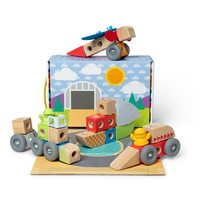 Spin Master Melissa & Doug - Blockables Fahrzeuge Spielset