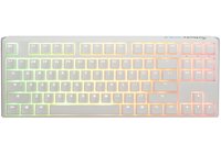 Ducky One 3 Classic Pure White TKL Gaming Tastatur RGB LED - MX-Brown - Cablato - USB - Interruttore