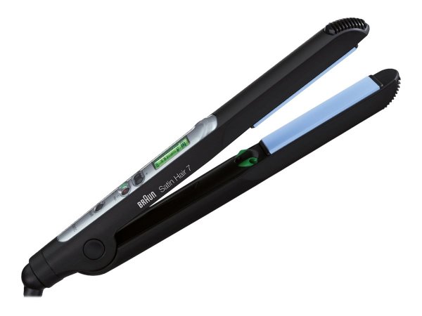 Braun Satin Hair 7 ES2 - Piastra per capelli - 200 °C - Nero - 2 m - 130 °C
