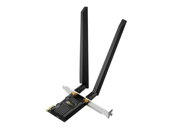 TP-LINK Archer TXE72E - Interno - Cablato - PCI Express - WLAN / Bluetooth - 2402 Mbit/s - Nero