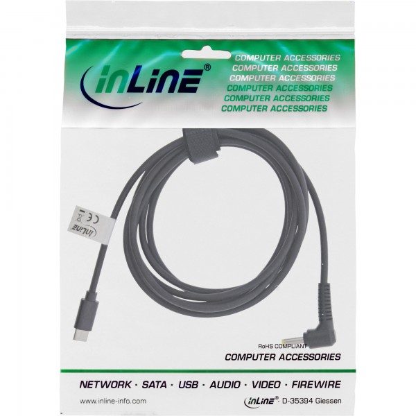 InLine Cavo di ricarica USB-C a BenQ/ASUS Notebook (rotondo/piccolo) - 2m