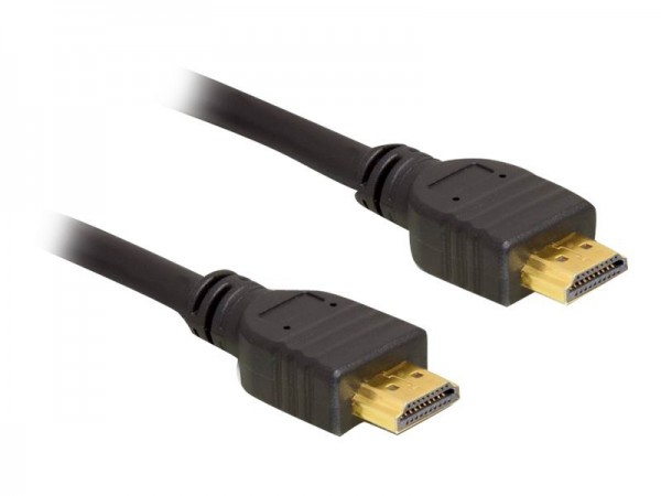 Delock HDMI 1.3 Cable - 5m - 5 m - 10,2 Gbit/s - Nero
