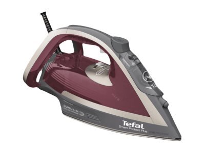 TEFAL Smart Protect Plus FV6870 - Ferro da stiro a secco e a vapore - Piastra Durilium Airglide - 2