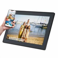 Inter Sales Frameo PFF-1515 schwarz 15.6 - Cornice per foto digitali - 16 GB