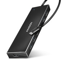 AXAGON HUE-F7C 7x USB 3.2 Gen 1 Aluminium Flat Hub USB-C-Kabel - Cavo - Digitale/dati
