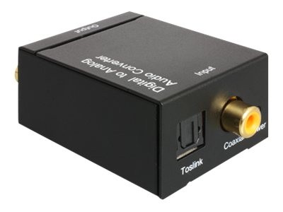 Delock Konverter Audio Digit.> Analog HD Bu/Bu Kopfhörervers - Adattatore - Audio/multimedia
