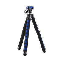 mantona 21399 - 3 gamba/gambe - Nero - Blu - 27 cm - 154 g