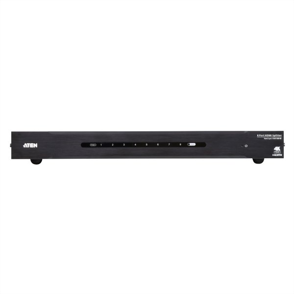 ATEN VS0108HB HDMI True 4K Splitter - Kvm switch - 8-port