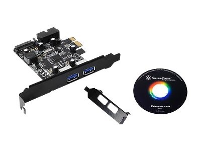 SilverStone EC04-E - PCIe - USB 3.2 Gen 1 (3.1 Gen 1) - Nero - 5 Gbit/s - Windows 7 Home Basic - Win
