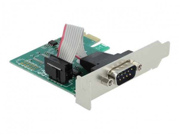 Delock PCI Express Karte zu Seriell 1x RS-232 - Adattatore - Digitale/dati