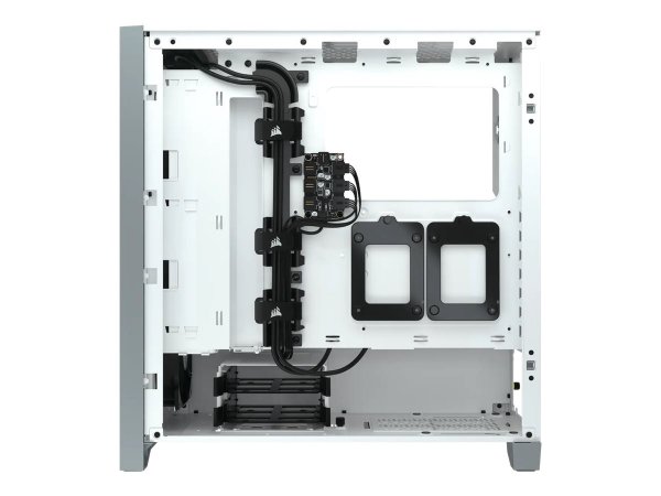 Corsair iCUE 4000X RGB Midi Tower White - Torre - ATX