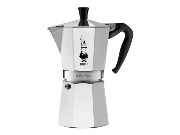 Bialetti MOKA EXPRESS 12TZ - Moka - 0,775 L - Alluminio - Nero - Alluminio - 12 tazze - Moka Express