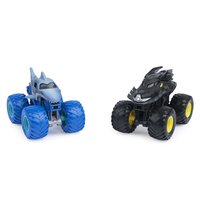 Spin Master Monster Truck die-cast ufficiali Batman Vs. Megalodon - in scala 1:64 - giocattoli per b