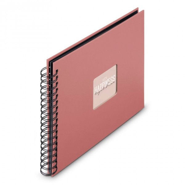 Hama Spiral-Album Fine Art 50 schwarze Seiten Terra - Bürokleinmaterial