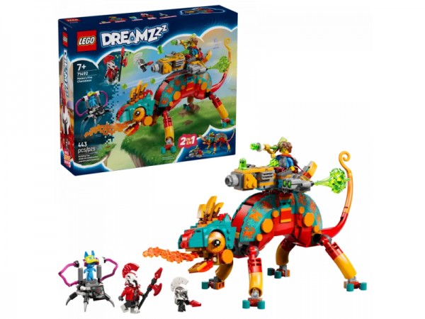 LEGO 71492 DREAMZz Mateos Feuer-Chamäleon