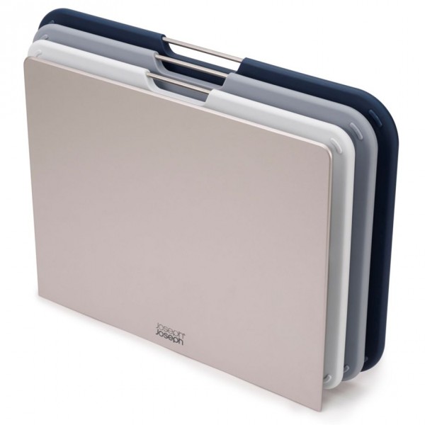 Joseph Joseph Nest grau 3-tlg. Schneidebrett-Set