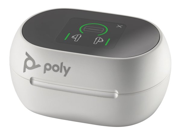 Poly Voyager Free 60/60+ White Earbuds 2 Pieces - Cuffie