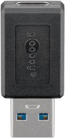 Goobay 45400 - USB C - USB A - Nero