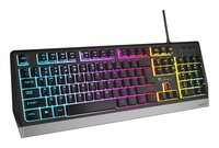 natec Rhod 300 RGB Tastatur Gaming USB QWERTY Englisch Schwarz NKG-1528 - Tastiera - QWERTY