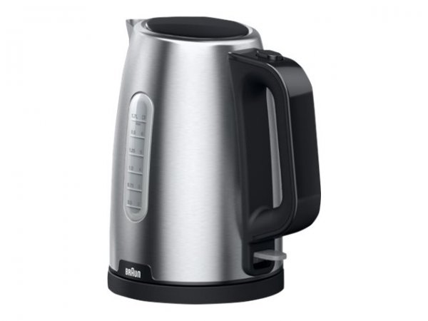 Braun WK 1500 - 1,7 L - 2200 W - Nero - Acciaio inox - Indicatore del livello dell'acqua - Arresto d