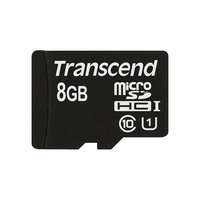 Transcend 8GB microSDHC Class 10 UHS-I - 8 GB - MicroSDHC - Classe 10 - MLC - 90 MB/s - Class 1 (U1)