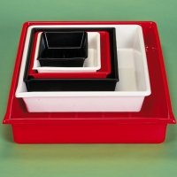 Kaiser Fototechnik Lab Trays 24x30 - Bianco - Plastica - 315 x 375 x 70 mm