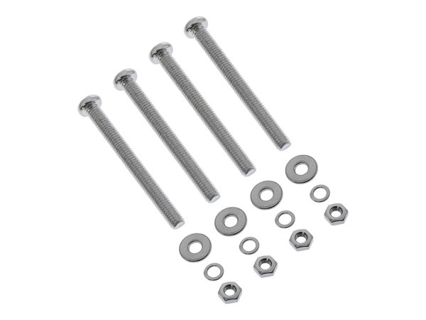 InLine Viti Ventole M3x30mm - con rondelle - dadi - distanziali - 4pcs