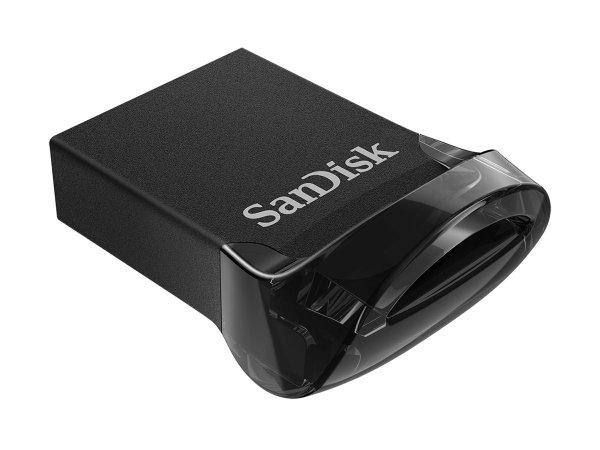 SanDisk Ultra Fit - 64 GB - USB tipo A - 3.2 Gen 1 (3.1 Gen 1) - 130 MB/s - Senza coperchio - Nero