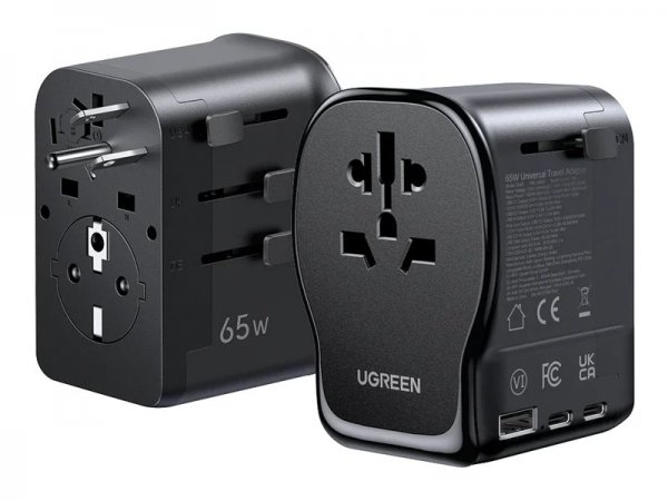 Ugreen S550 Universal Travel Adapter 65W Reiseadapter