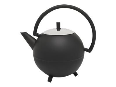 Bredemeijer Group Bredemeijer Saturn - Teiera singola - 1200 ml - Nero - Metallo - 6 tazze - Duet De