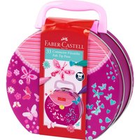 FABER-CASTELL 155537 - 33 pz - Magenta - Rosa - Rotondo - Inchiostro a base di acqua - Motor skills