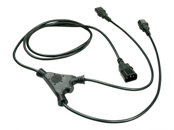 Lindy 30363 - 1 m - Accoppiatore C14 - 2 x Attacco C13
